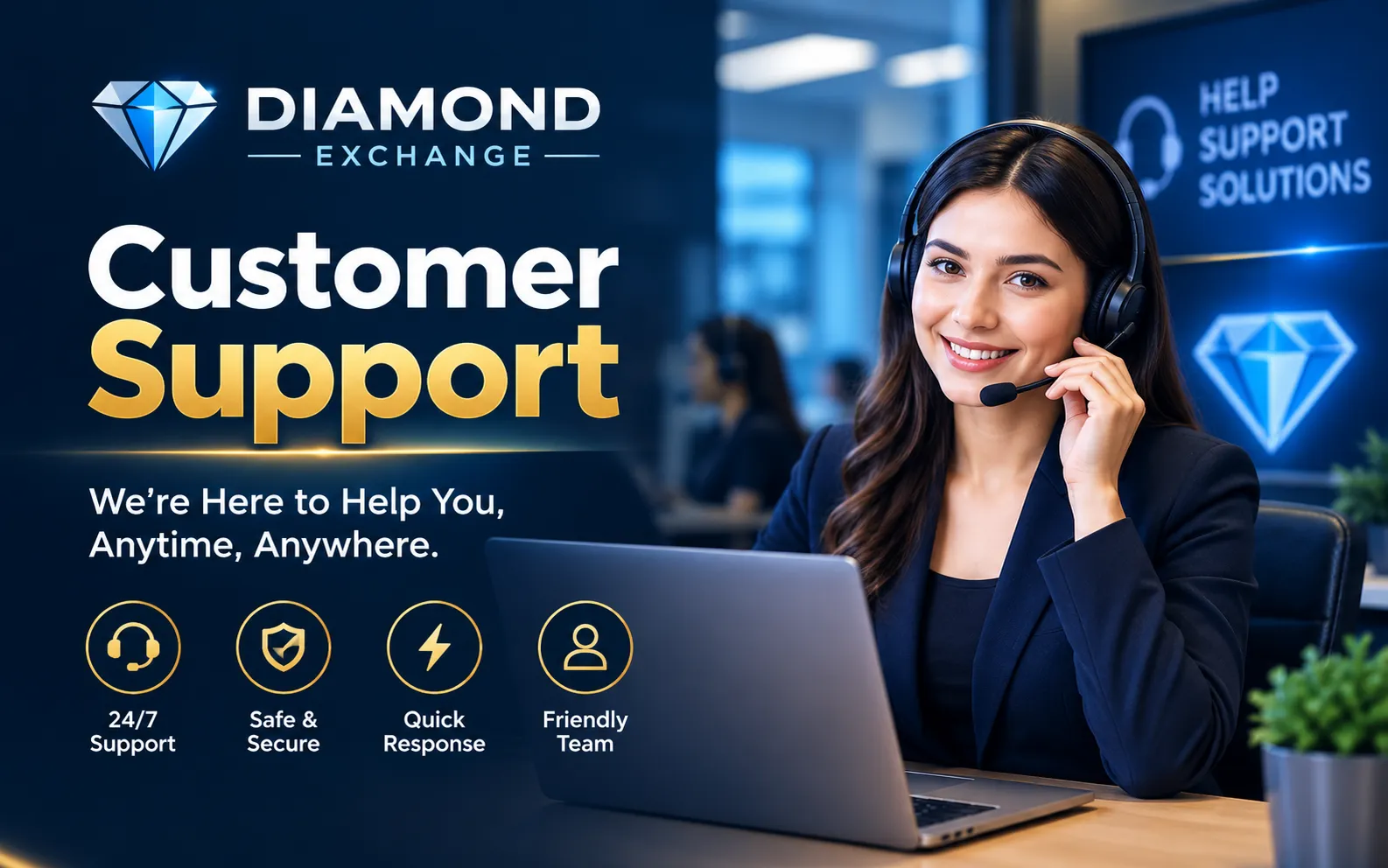 Diamond Exchange Customer Support